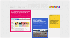 Desktop Screenshot of mosaics.ch