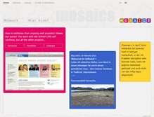 Tablet Screenshot of mosaics.ch